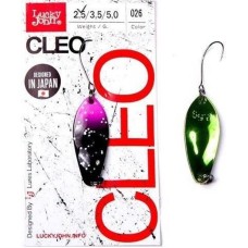 Блесна колеблющаяся Lucky John Cleo 34мм, 3,5гр, цвет (026)