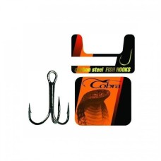 Крючки-тройники Cobra серия 2081 размер 004 50шт