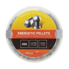 Пуля пневматическая ОхотАктив "Energetic pellets", 0,75 г. 4,5 мм. (450 шт.) (36 в упаковке)