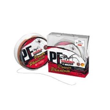 Шнур Power Phantom 8x, PE Spider, 135м, темно-серый #2, 0,23мм, 19кг