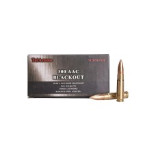 Патрон нарезной ТПЗ 300ААС Blackout  FMJ 13,6гр/210gr, лат. об/лат. гил. (20шт.) (500шт в коробке)