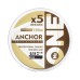 Плетеная леска тонущая №ONE ANCHOR Х5-150 (dark brown) d0.18