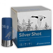Патрон «Grand Patron» 12/70 скор. №4 34 гр. SILVER SHOT (в пачке 25 шт.) ( в коробке 250 шт.)