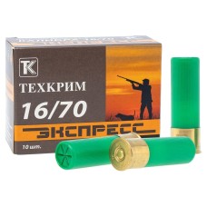Патрон Техкрим 16/70 Экспресс №3 (в упаковке 10 шт) (в коробке 260 шт.)