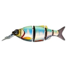 Воблер IZUMI 5 section white fich 105 MD (SUSPENDING) вес 23 гр, заглубление (1,5м-2м), цвет 06