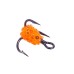 Тройник MAᗥFISH Caviar №08 цвет 881F - Orange
