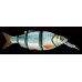 Воблер IZUMI 5 section white fich 105 MD (SUSPENDING) col 01