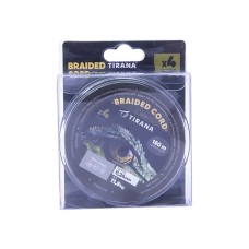 Шнур плетеный Tirana X4 PE 150м, d0,24 (green)