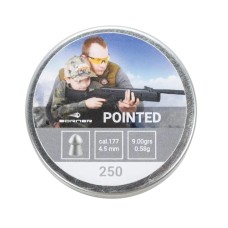 Пуля пневматическая Borner "Pointed",  4,5 (250 шт.) 0,58гр. (65 шт в коробке)