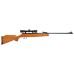 Винтовка пневматическая Crosman Optimus R8-C01K77X (переломка, дерево, прицел 4x32), калибр 4,5мм