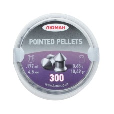 Пуля пневматическая "Pointed pellets", 0,68 г. 4,5 мм. (300 шт.) (60 в упаковке)