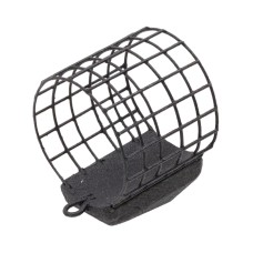 Груз-кормушка металлическая X-FEEDER ME SUBMARINE M GRID 060 г (28 мл, цвет Matt Black, сварная сетка)