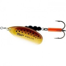 Блесна вращающаяся Mepps Aglia FLUO MICROPIGMENTS Trout, 3, Brown