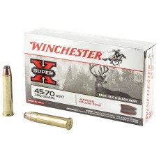 Патрон нарезной WINCHESTER калибр 45-70 GVT JHP Super X 19,44 гр. 300 grn. (в пачке 20 шт.)