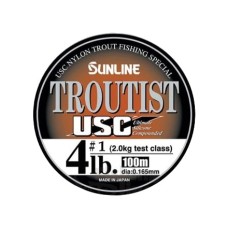 Леска Sunline TROUTIST USC 100m Natural Brown 0.138mm 1.25kg