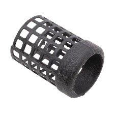 Груз-кормушка металлическая X-FEEDER ME BULLET HAWK M PERFO 040 г (30 мл, цвет Matt Black, перфорированная сетка)