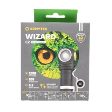 Фонарь Armytek Wizard C2 Magnet USB Белый
