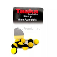 Насадка плавающая искусственная Wazzup Foam Balls Black/Yellow 10mm