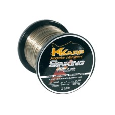 Леска монофильная Warrior XT Brown Carp Line 12lb