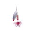 Блесна вращающаяся MADFISH Aglia Long №1, 6гр, цвет (Silver-red-dot)