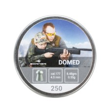 Пуля пневматическая Borner "Domed",  4,5 (250 шт.) 0,55гр. (65 шт в коробке)