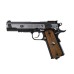Пистолет пневматический Colt Special Combat (никель с пластиковыми накладками под дерево)