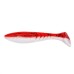 Виброхвост Helios Slash 2,64"/6,7 см Red & White 10шт. (HS-19-003)