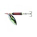 Блесна вращающаяся двойная 80g Hitman Twin Spinner black wave 3382103