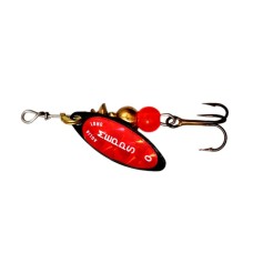 Блесна вращающаяся Mepps AGLIA LONG REDBO, 1Black