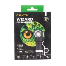 Фонарь Armytek Wizard C2 Pro Magnet USB Белый