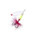 Блесна вращающаяся MADFISH Aglia Long №3, 11,5гр, цвет (Silver-red-dot)
