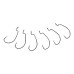 Крючок офсетный Owner 5109 Red №4 J-Light Hook (6шт.)