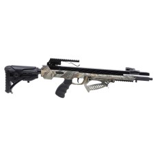Приклад для арбалета Man Kung XB56, блочный, god camo, кивер, стрелы 4 шт., прицел, крепеж