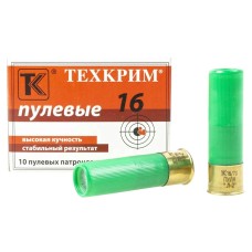 Патрон Техкрим 16/70 Ленинградка Л-2 (в коробке 10 шт)