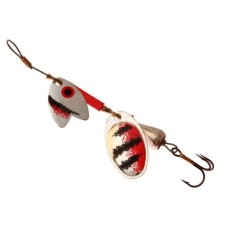 Блесна вращающаяся Mepps TANDEM TROUT, 1, Black/SILVER/Red