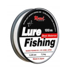 Леска монофиламентная Momoi Lure Fishing 0,17мм/100м 3,5кг прозрачная