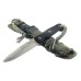 Нож Legion D2 DSW (Dark Stonewash, черная рукоять, черные ножны)