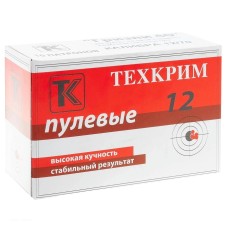 Патрон Техкрим 12/70 с пулей Гризли 40 (в упаковке 10 шт) (в коробке 240 шт.)
