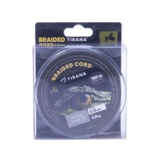 Шнур плетеный Tirana X4 PE 150м, d0,12 (green)