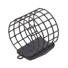Груз-кормушка металлическая X-FEEDER ME SUBMARINE M GRID 050 г (28 мл, цвет Matt Black, сварная сетка)