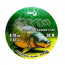 Леска флюорокарбон FANTOM 0,20 мм 30 м