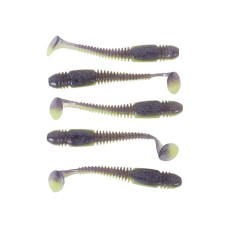 Виброхвост Lucky John Pro Series Tioga 3,9" 99мм, (5шт. упак.) цвет T53