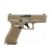 Пистолет пневматический Umarex Glock 19X калибр 4,5мм (метал, цвет песок, BB)