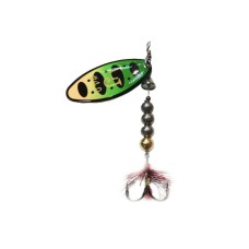 Блесна вращающаяся Lucky John Shelt Blade Tungsten Body №4, 20гр, цвет (008)