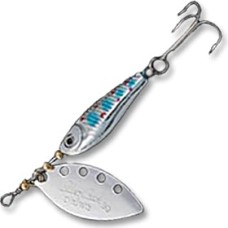 Блесна вращающаяся двойная 50g Hitman Twin Spinner silver 3382001