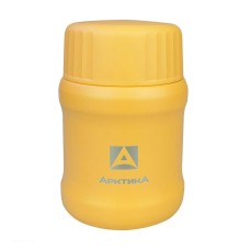 Термос "Арктика", для еды вакуумный, бытовой 0.5 л, (жёлтый)