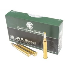 Патрон нарезной RWS калибр 30R Blaser DN EVO 11,9 гр. (в пачке 20 шт.)
