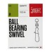 Вертлюги с застежкой и с подшипником Lucky John DOUBLE BALL BEARING AND FASTLOCK 003 3шт