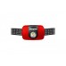 Фонарь налобный  ENR LED Headlight 2AAA tray HPSV22 (LP1281) красный