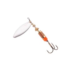Блесна вращающаяся Mepps Aglia Long №1+, 6гр, цвет (Silver) серебро